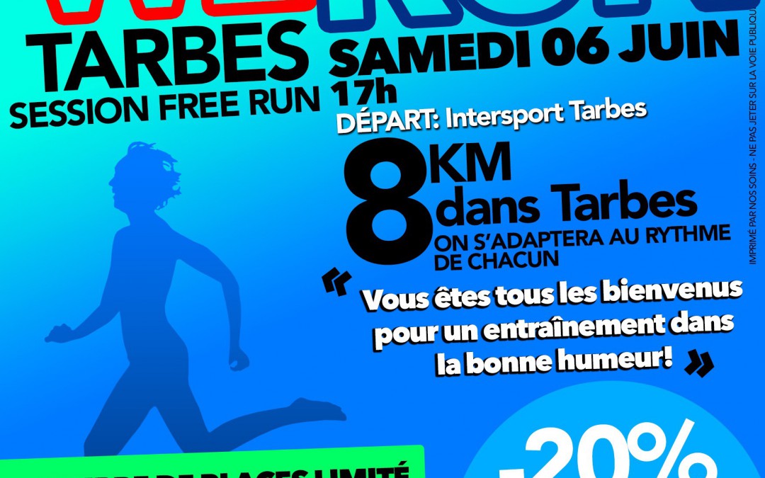 We Run 8km – Tarbes le 6 juin – Ligue contre le cancer
