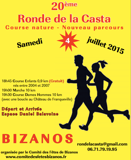 Ronde de la Casta – 4 juillet Bizanos