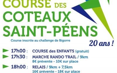 Course des côteaux St-Péens – samedi 4 juillet