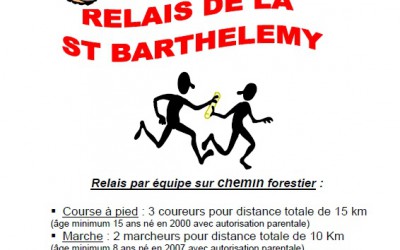 Relais de la Saint Barthélémy – Bordères sur l&rsquo;Echez – 28 Août