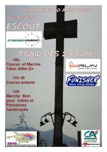 Trail des 2 Croix – Escout – 30 août