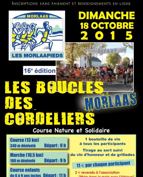 Les Boucles des Cordeliers – 18 octobre – Morlaàs