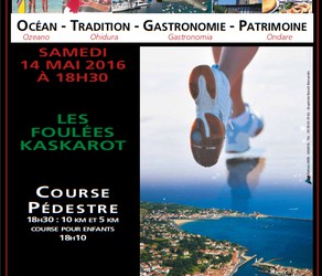 Foulées Kaskarot – 14 mai – Ciboure