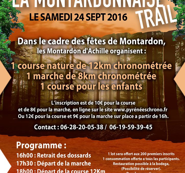 La Montardonnaise – 24 septembre – Montardon
