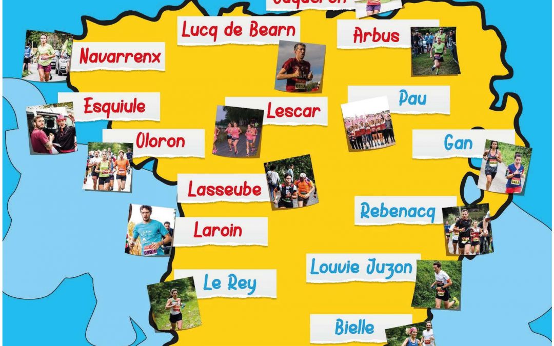 Les Equipes Aigle du tour Pédestre du Béarn 2020