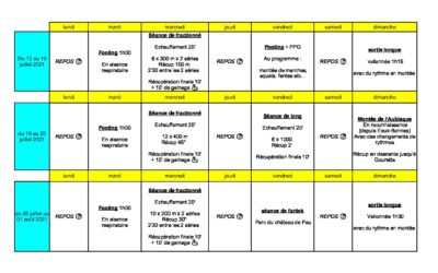 plan d’entraînement « montée de l’Aubisque »