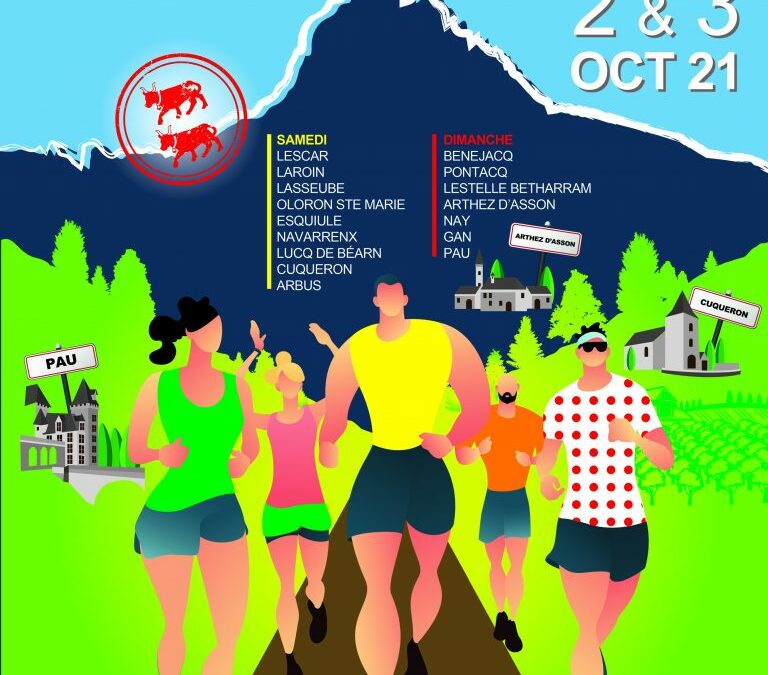 Tour pédestre du Béarn 2021